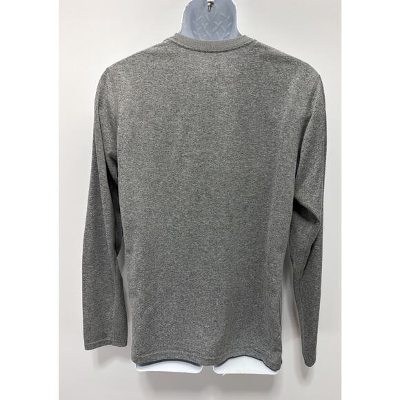 Mens Nike Legend Dri Fit Training Long Sleeve Shirt M Gray Running Gym Run - Picture 2 of 6
